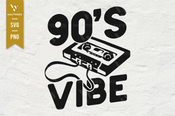 90s Vibe - Retro Cassette Tape