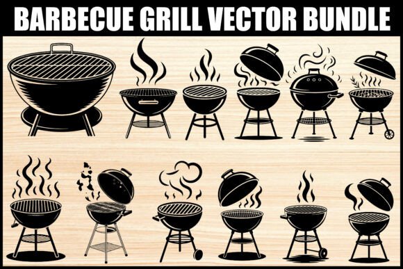 Barbecue Grill Silhouette Bundle Review