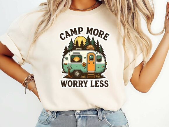 Camp More Worry Less Embroidery Review