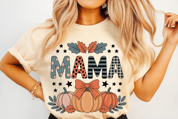 Fall Mama Thanksgiving Pumpkins Design Review