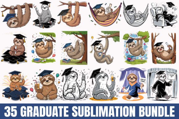 Graduation Sublimation PNG Bundle Review