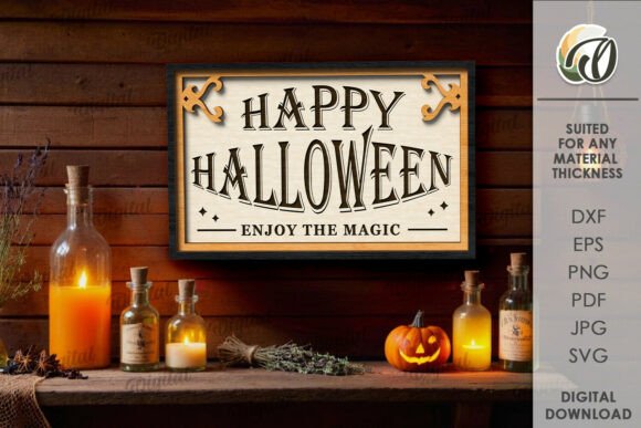 Halloween Retro Welcome Sign Review