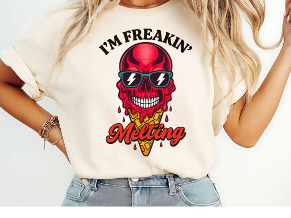 Melting Skull Ice T-Shirt Design Review