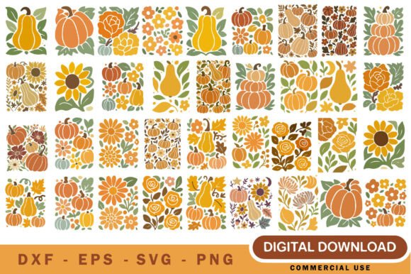 Pastel Pumpkin SVG Bundle Review
