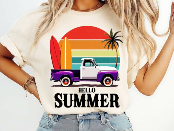 Review: Hello Summer Vintage Truck T-shirt