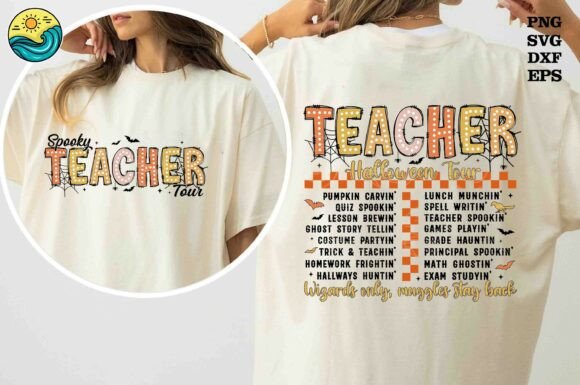 Spooky Teacher Tour Halloween SVG Review