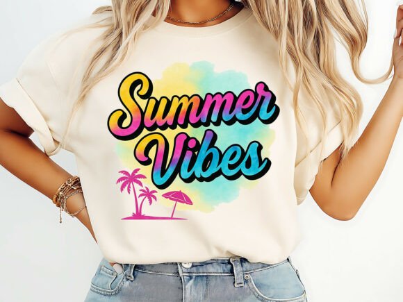 Summer Vibes Sublimation T-Shirt Design Review
