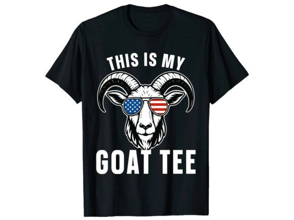 This Is My Goat Tee Patriotic T-Shirt