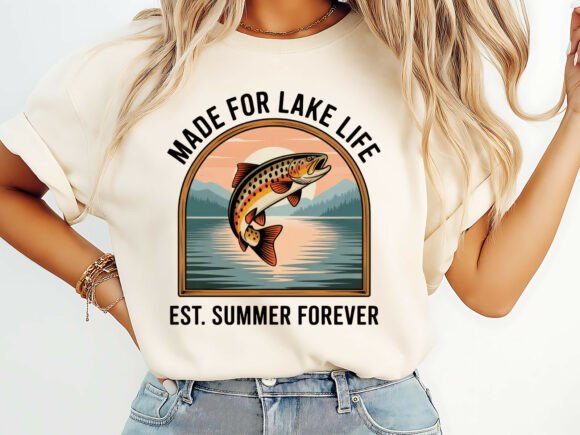 Vintage Fishing Summer T-Shirt Design Review