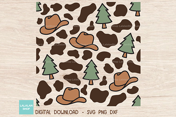 Western Christmas Seamless Pattern Review